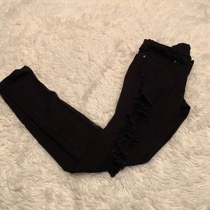 Criminal Damage distressed jeans size 28R